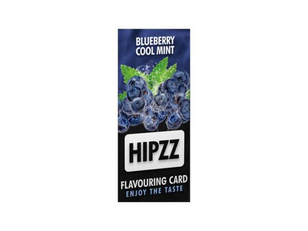 Hipzz Bluberry cool mint aromakort